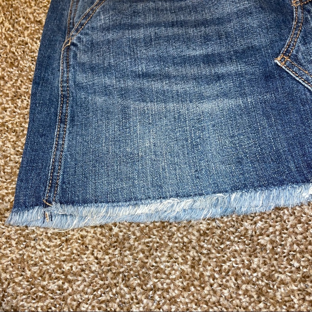 American Eagle  demin mini skirt size 10 - Picture 6 of 10